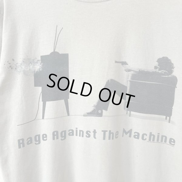画像2: 2014s RAGE AGAINST THE MACHINE MAXELL parody TEE SHIRT (2)