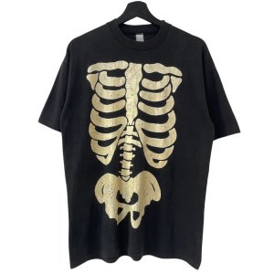画像: 80s USA製 SKELTON TEE SHIRT