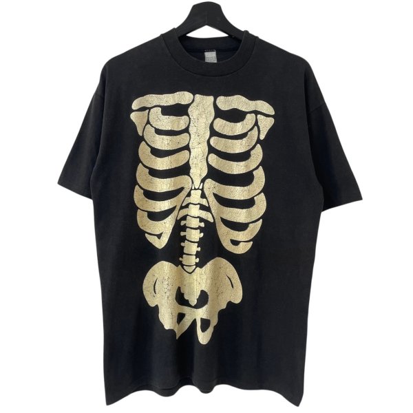 画像1: 80s USA製 SKELTON TEE SHIRT (1)