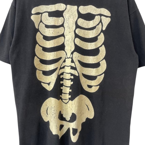 画像2: 80s USA製 SKELTON TEE SHIRT (2)