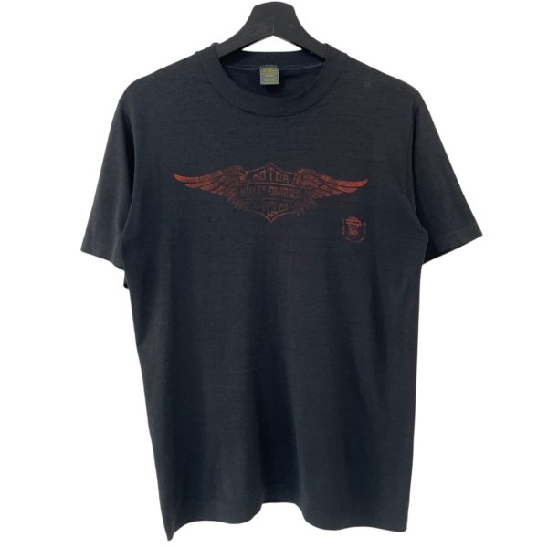 画像1: 70s〜80s USA製 HARLEY DAVIDSON TEE SHIRT (1)