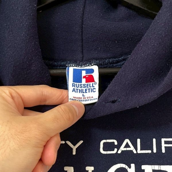 画像4: 90s USA製 RUSSELL ATHLETICS UCLA COLLEGE HOODIE (4)