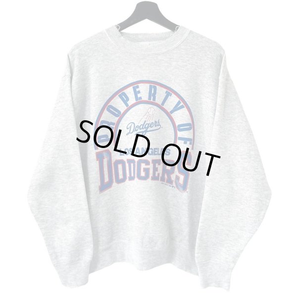 画像1: 80s USA製 LOS ANGELES DODGERS SWEATSHIRT (1)