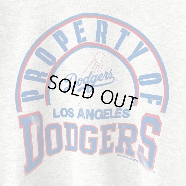 画像2: 80s USA製 LOS ANGELES DODGERS SWEATSHIRT (2)