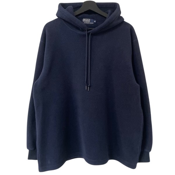 画像1: 90s RALPH LAUREN FLEECE HOODIE (1)