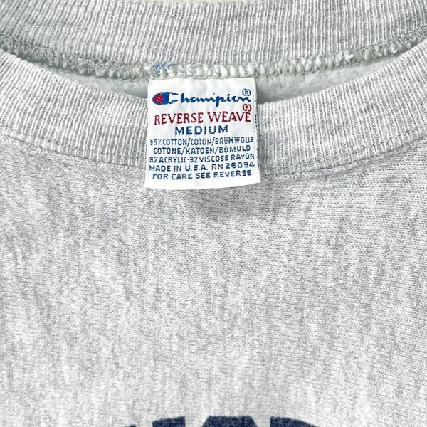画像4: 90s USA製 CHAMPION "染み込み" REVERSE WEAVE SWEATSHIRT (4)
