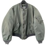 画像: 90s USA製 BRANDED GARMENTS MA-1 FLIGHT JACKET