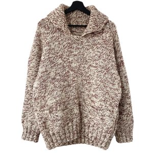 画像: VINTAGE SHAWL COLLAR COWICHAN WOOL KNIT SWEATER