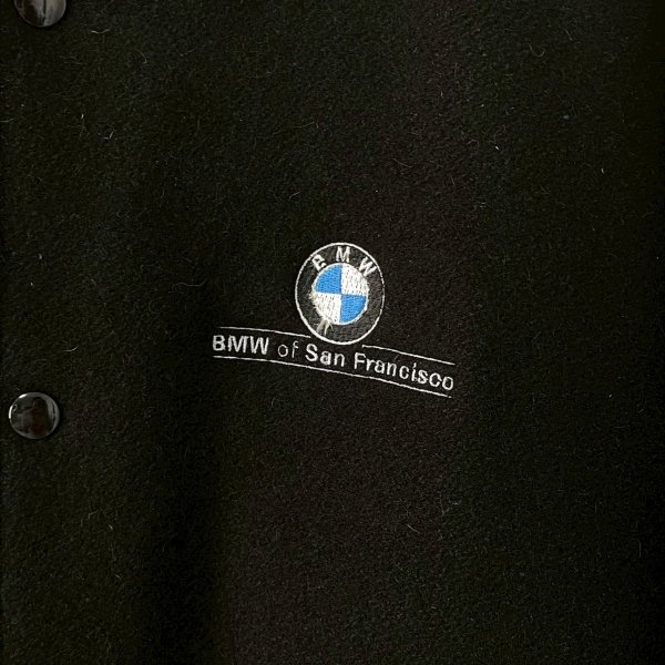 画像3: 90s USA製 BMW VARSITY JACKET (3)