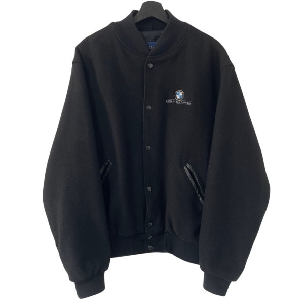 画像1: 90s USA製 BMW VARSITY JACKET (1)