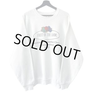 画像: 90s USA製 FRUITS OF THE LOOM SWEATSHIRT