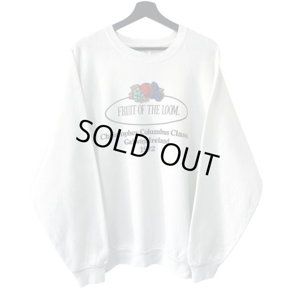 画像1: 90s USA製 FRUITS OF THE LOOM SWEATSHIRT (1)