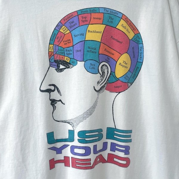 画像4: 90s USA製 HEAD BRAIN HEAD TEE SHIRT (4)