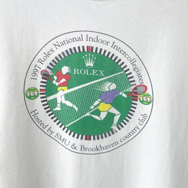 画像2: 90s USA製 REEBOK ROLEX TEE SHIRT (2)