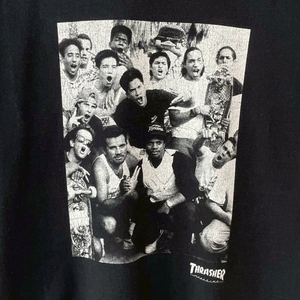 画像2: 00s THRASHER EAZY E TEE SHIRT (2)