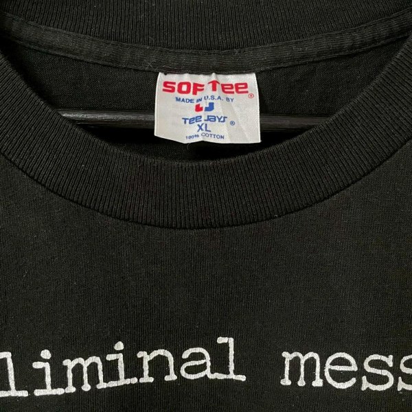 画像6: 90s USA製 ANARCHIC AJUSTMENT SUBLIMINAL MESSAGE TEE SHIRT (6)