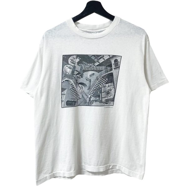 画像1: 90s USA製 MC ESCHER TEE SHIRT (1)