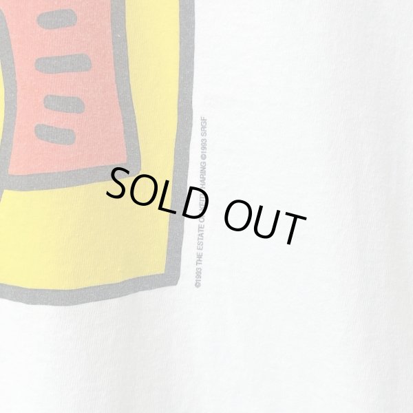 画像4: 90s USA製 KEITH HARING TEE SHIRT (4)