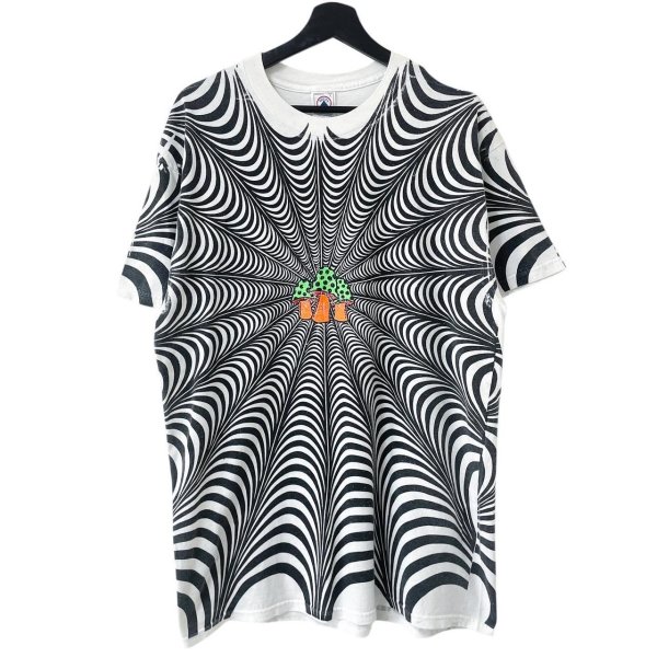 画像1: 90s USA製 MAGIC MASHROOM TEE SHIRT (1)