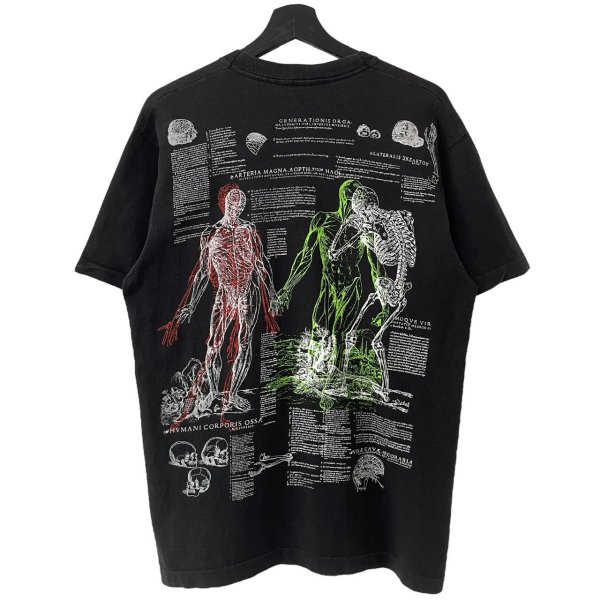 画像2: 90s USA製 ANATOMY TEE SHIRT (2)