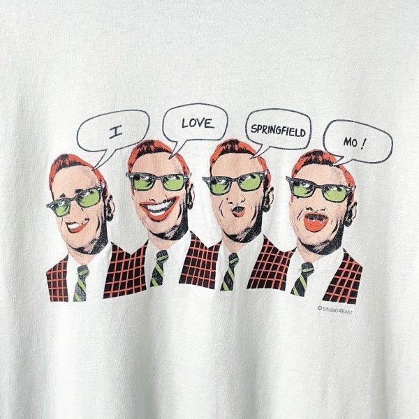 画像2: 90s USA製 STUDIO4EAST TEE SHIRT (2)