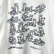 画像2: 90s BOOTLEG KEITH HARING 48手parody TEE SHIRT (2)