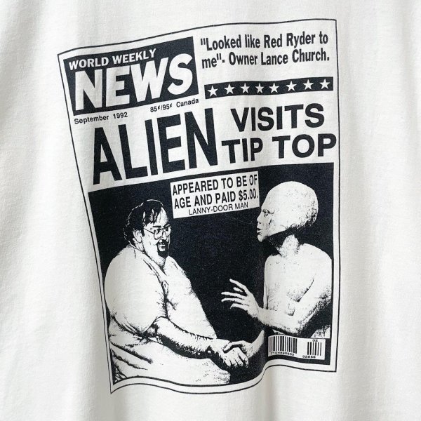 画像4: 90s USA製 WORLD WEEKLY NEWS TEE SHIRT (4)