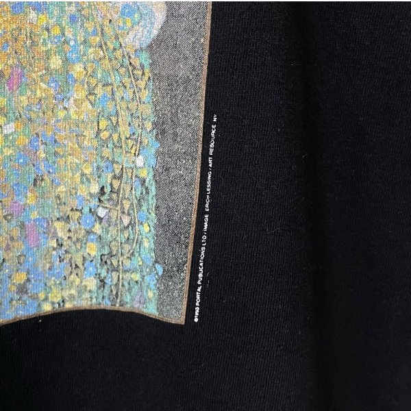 画像3: 90s USA製 GUSTAV KLIMT THE KISS TEE SHIRT (3)