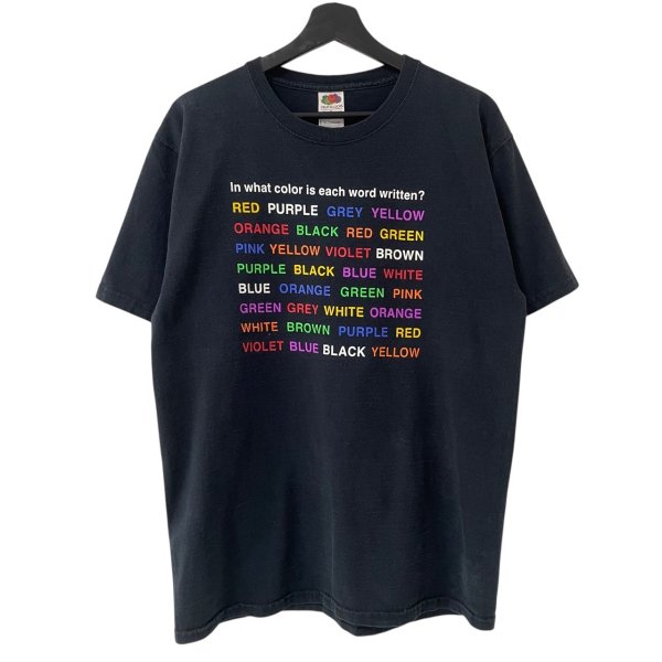 画像1: 00s COLOR TEXT TEE SHIRT (1)