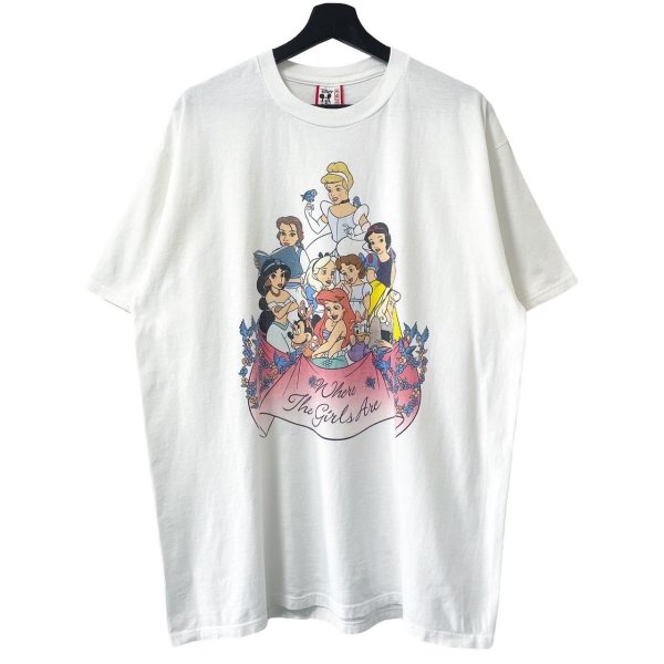 画像1: 90s USA製 DISNEY PRINCESS ALLSTAR TEE SHIRT (1)