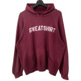 画像: 80s ~ 90s USA製 "SWEATSHIRT" PRINT HOODIE