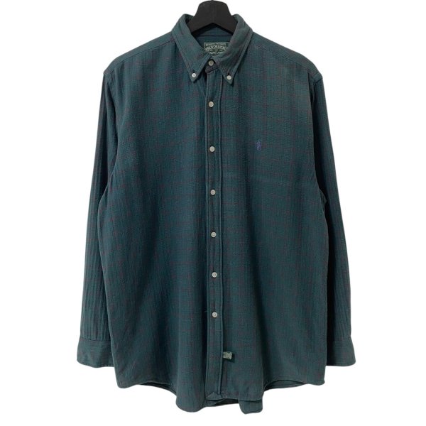 画像1: 90s RALPH LAUREN POLO COUNTRY FLANNEL L/S SHIRT (1)