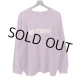 画像: 80s ~ 90s USA製 "SWEATSHIRT" PRINT SWEATSHIRT