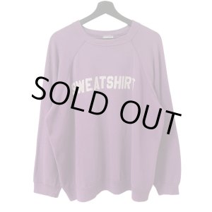 画像: 80s ~ 90s USA製 "SWEATSHIRT" PRINT SWEATSHIRT