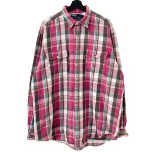 画像: 90s RALPH LAUREN HEAVY FLANNEL L/S SHIRT