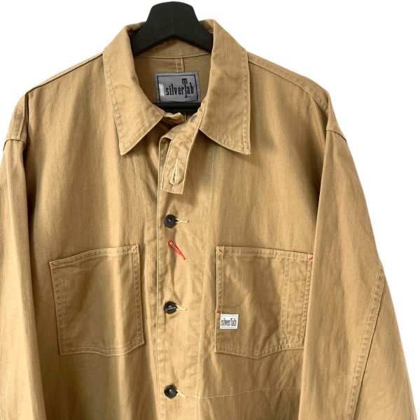 画像2: 90s LEVI'S SILVERTAB "CHIN STRAP" CHORE COAT (2)