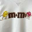 画像2: 90s USA製 m&m's SWEATSHIRT (2)