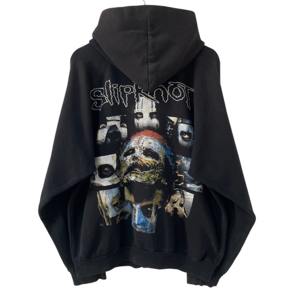 画像1: 00s SLIPKNOT ZIP UP HOODIE (1)