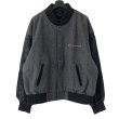 画像2: 90s THE X FILES WOOL LEATHER VARSITY JACKET (2)