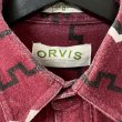 画像3: 90s ORVIS NATIVE PATTERN CHAMOIS CLOTH L/S SHIRT (3)