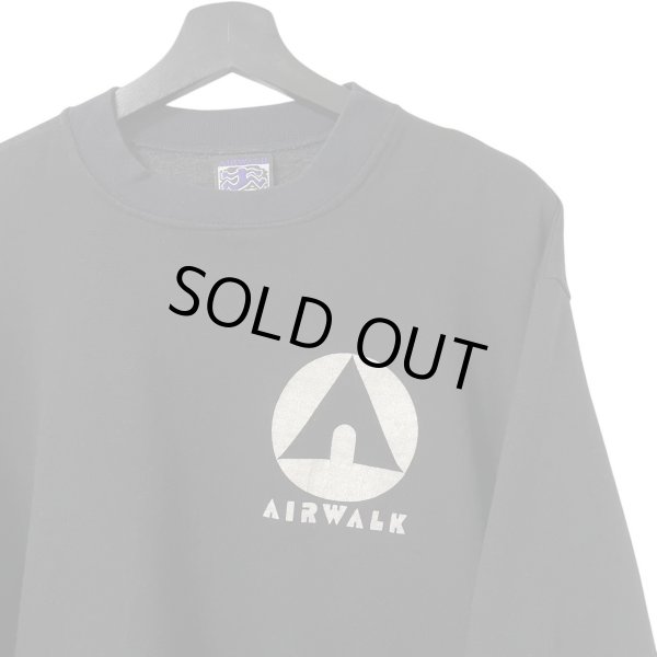 画像3: 80s〜90s USA製 AIR WALK BIG LOGO SWEATSHIRT (3)