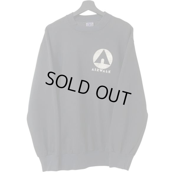 画像2: 80s〜90s USA製 AIR WALK BIG LOGO SWEATSHIRT (2)