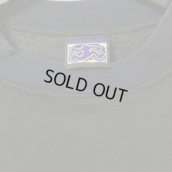 画像5: 80s〜90s USA製 AIR WALK BIG LOGO SWEATSHIRT (5)