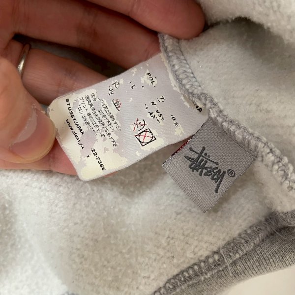 画像5: 00s OLD STUSSY PHOTO SWEATSHIRT (5)