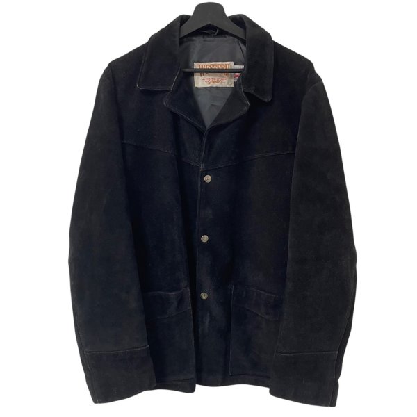 画像1: 80s USA製 SCHOTT WESTERN SUEDE LEATHER JACKET (1)