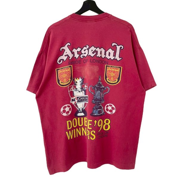画像2: 90s ARSENAL DOUBLE WINERS '98 TEE SHIRT (2)