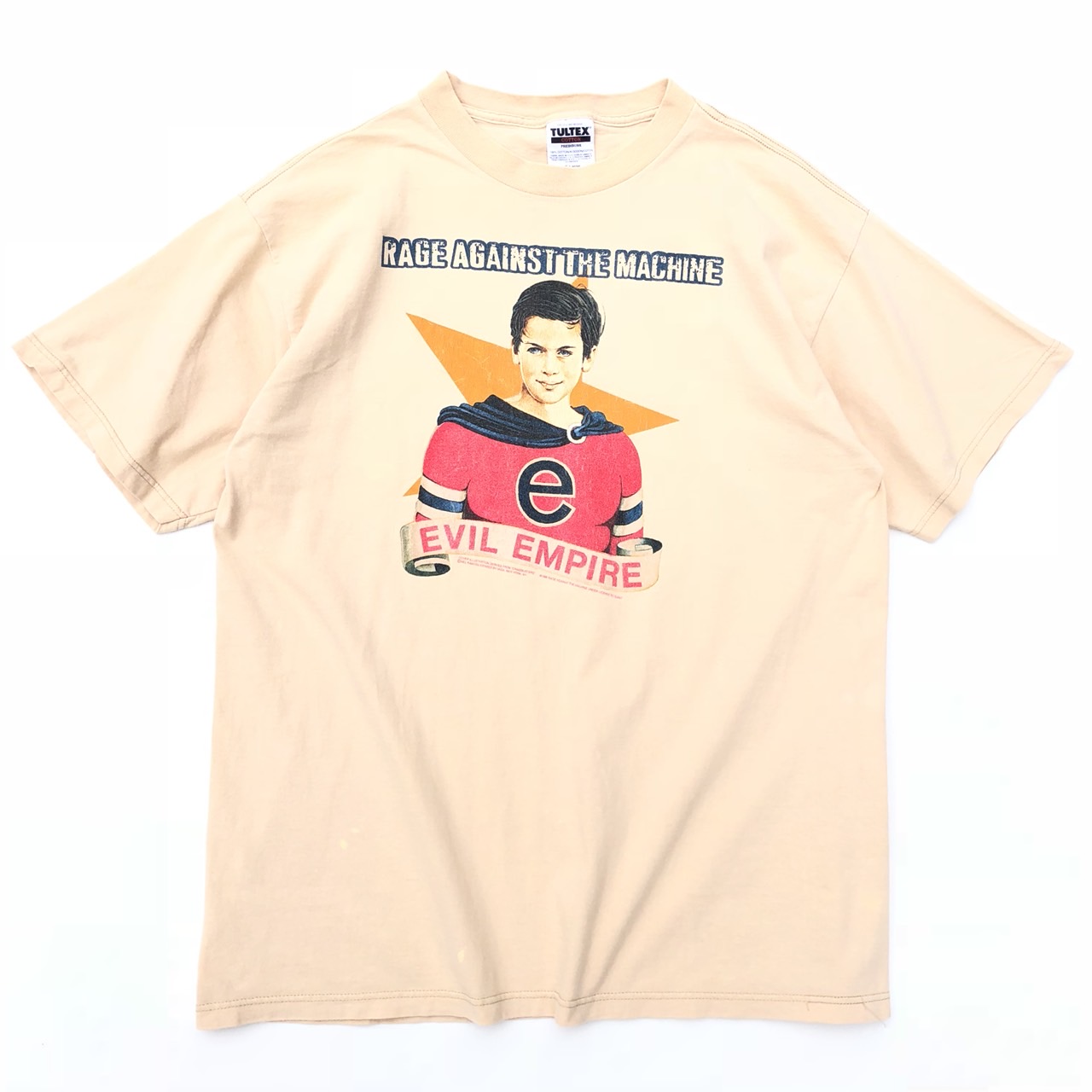 90s USA製 RAGE AGAINST THE MACHINE EVIL EMPIRE BAND TEE SHIRT