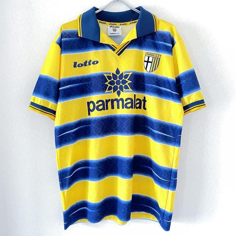 90s イタリア製 LOTTO PARMA A.C. SOCCER SHIRT - Kchup Rice